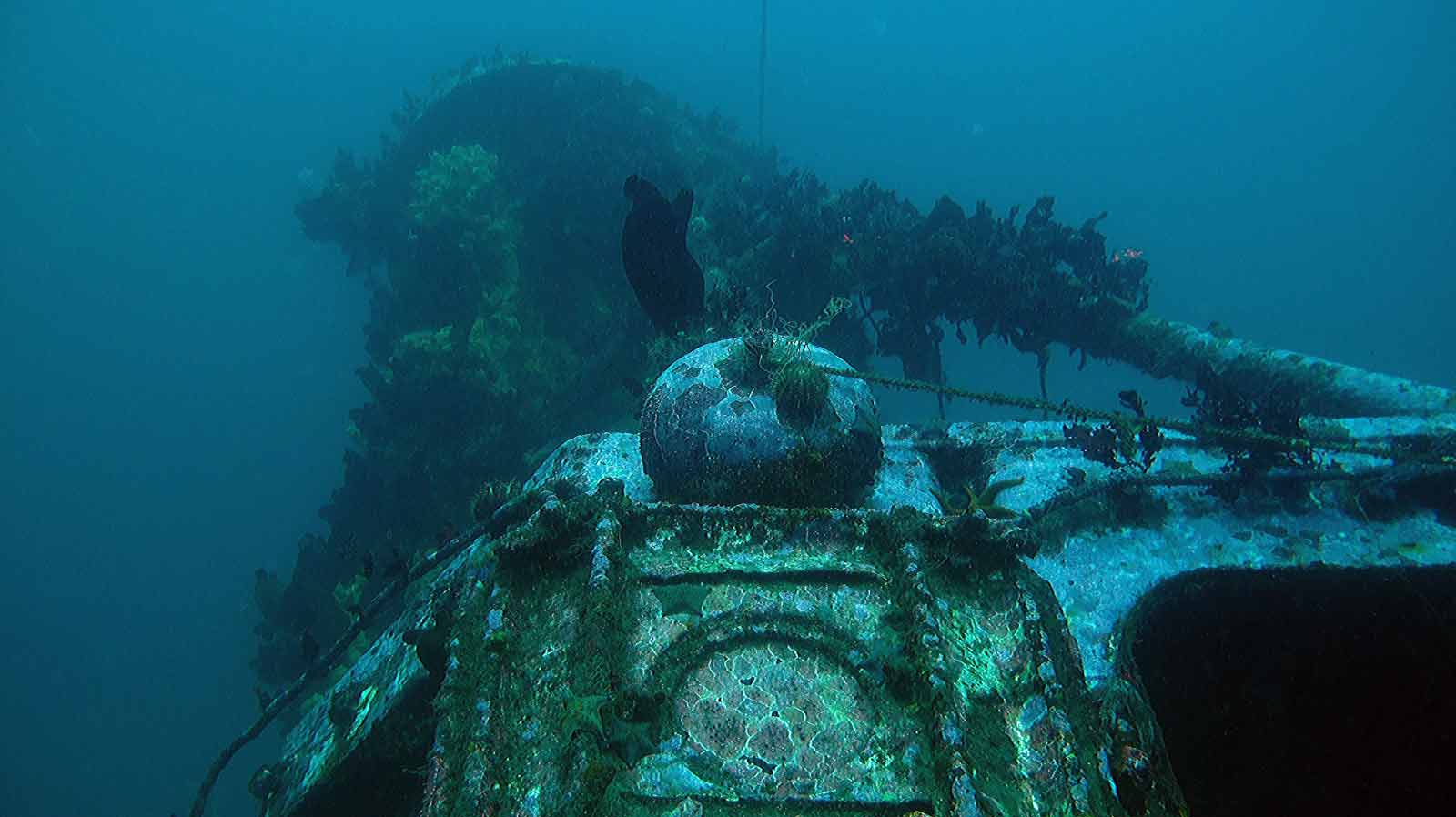 Корфу остров затонувших корабль