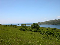 Вид на выход из бухты еще не зарос